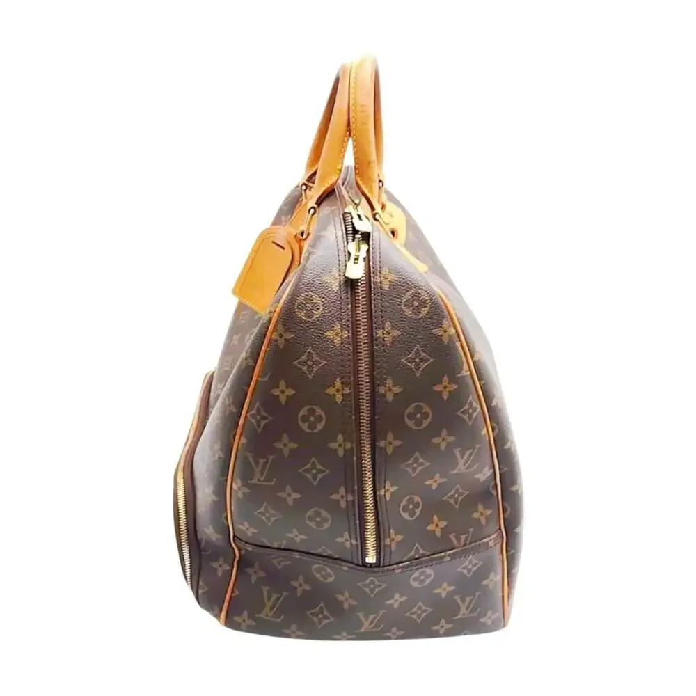 LOUIS VUITTON Brown Monogram Canvas Boston Bag